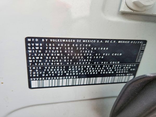 2024 VOLKSWAGEN TAOS