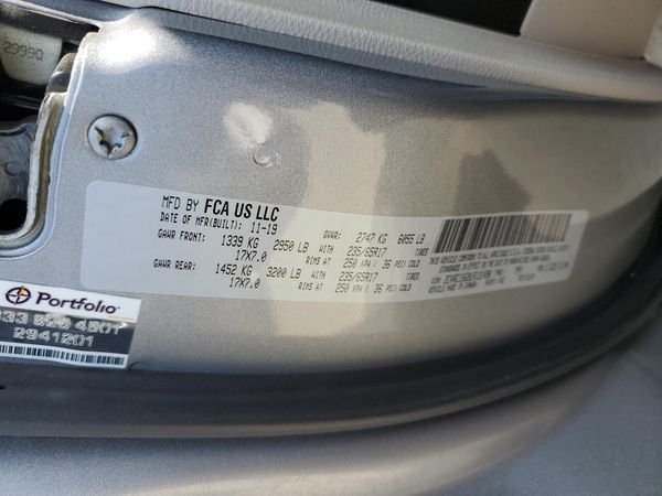 2020 CHRYSLER PACIFICA