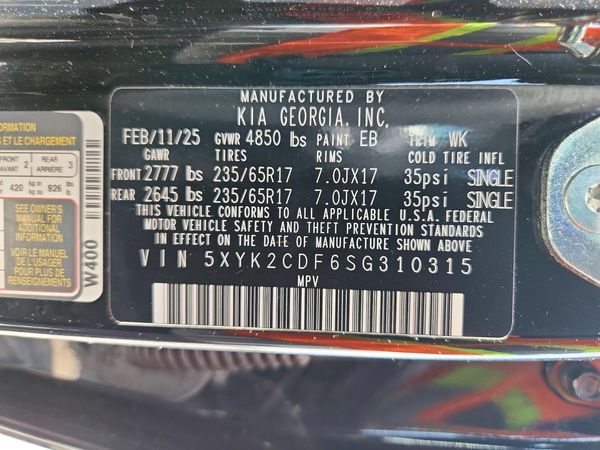 2025 KIA SPORTAGE LX
