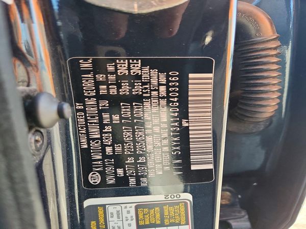 2013 KIA SORENTO Base / LX