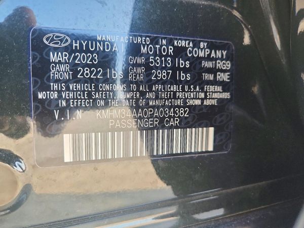 2023 HYUNDAI IONIQ 6