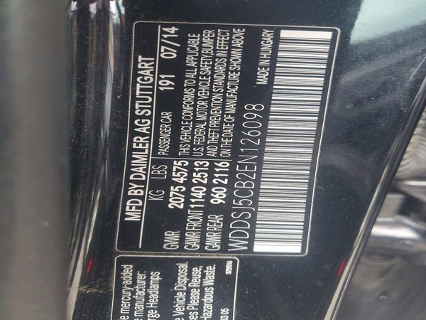 2014 MERCEDES-BENZ CLA CLA45 AMG Base