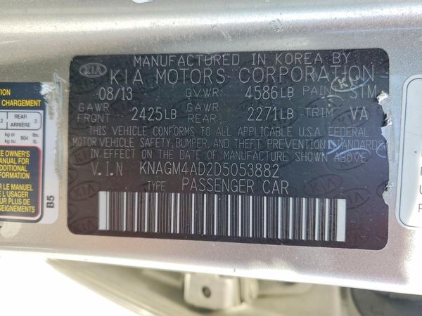2013 KIA OPTIMA