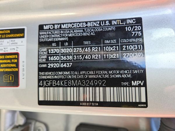 2021 MERCEDES-BENZ GLE GLE350-4M