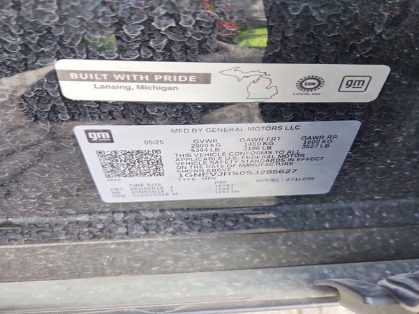2025 CHEVROLET TRAVERSE Z71