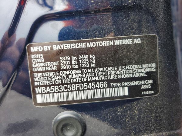 2015 BMW 535 xDrive