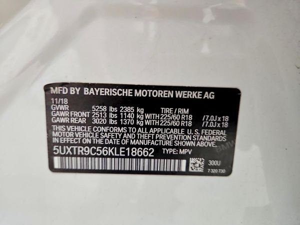 2019 BMW X3 xDrive30i