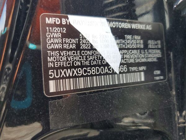2013 BMW X3 xDrive28i