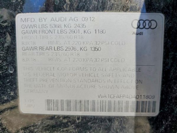 2013 AUDI Q5 Premium Hybrid