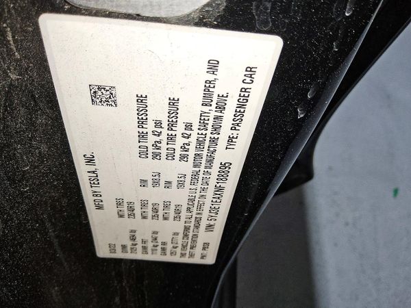 2022 TESLA MODEL 3