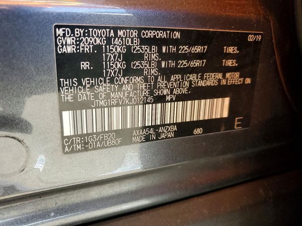 2019 TOYOTA RAV4