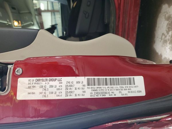2014 DODGE GRAND CARAVAN SXT