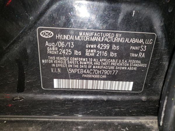 2013 HYUNDAI SONATA GLS/ GLS Popular