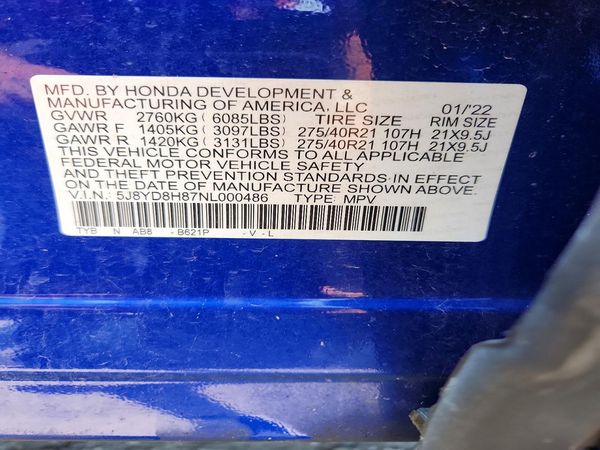 2022 ACURA MDX Type S