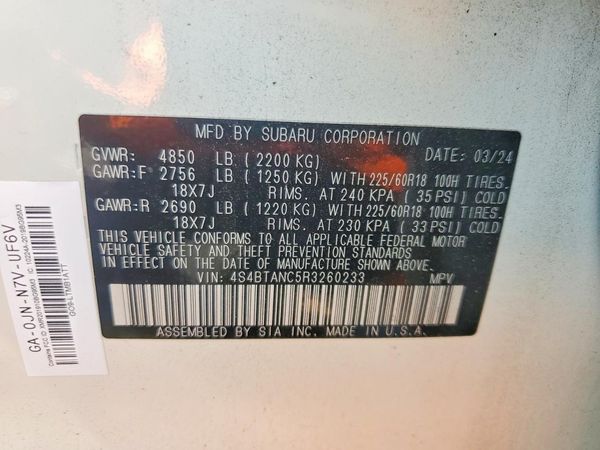 2024 SUBARU OUTBACK