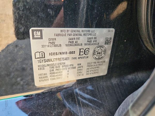 2015 CADILLAC ESCALADE Premium