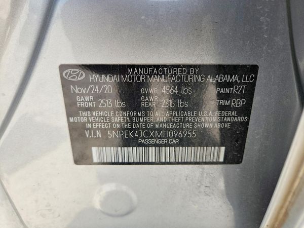 2021 HYUNDAI SONATA N Line