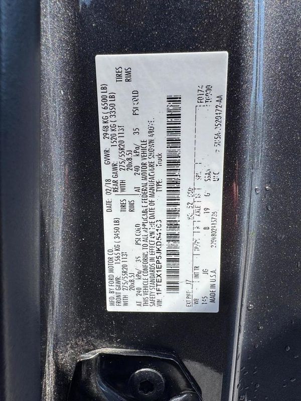2018 FORD F150