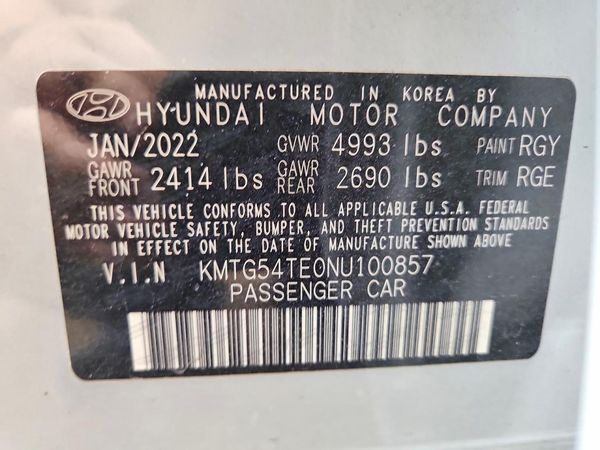 2022 GENESIS G70