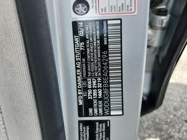 2014 MERCEDES-BENZ S