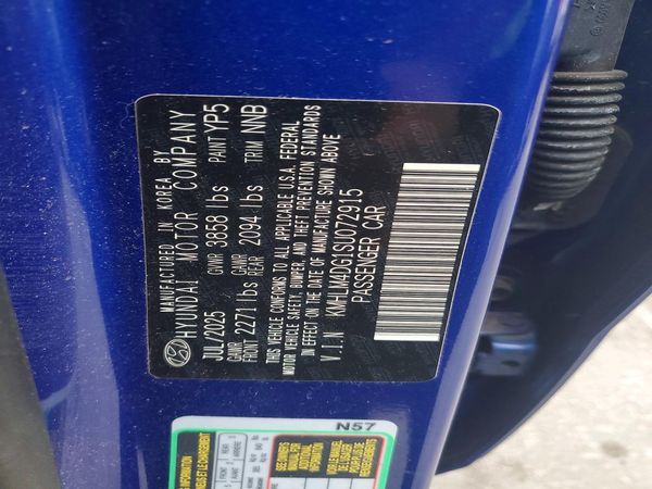 2025 HYUNDAI ELANTRA SEL Sport