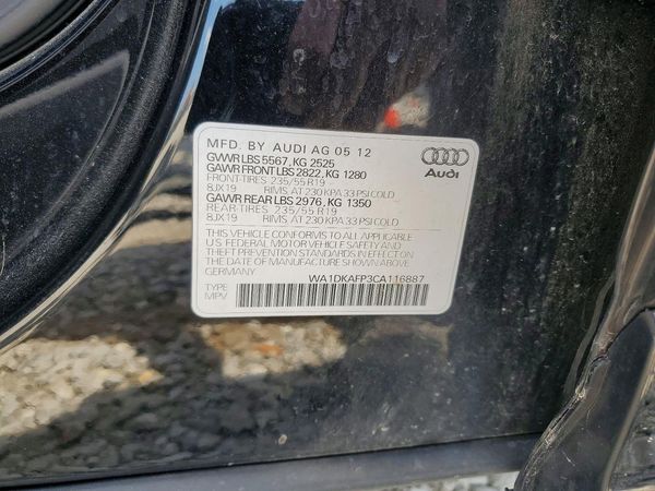 2012 AUDI Q5 Premium Plus