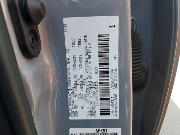 2019 TOYOTA TUNDRA