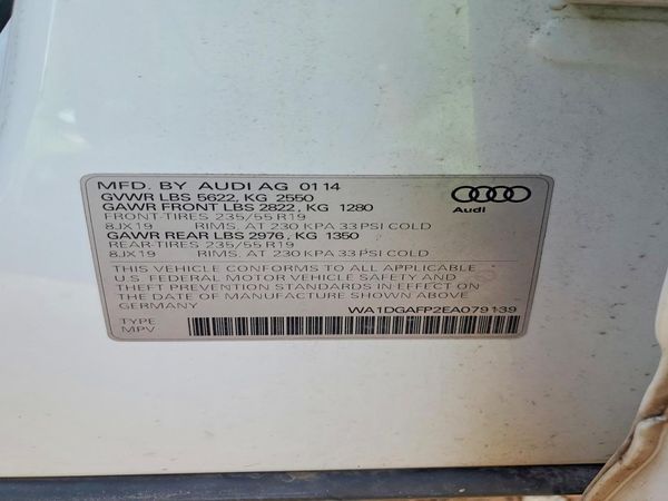 2014 AUDI Q5