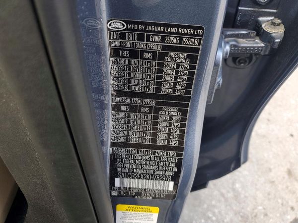 2019 LAND ROVER DISCOVERY SPORT HSE/Landmark Edition