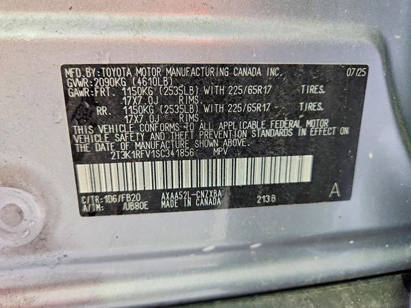 2025 TOYOTA RAV4