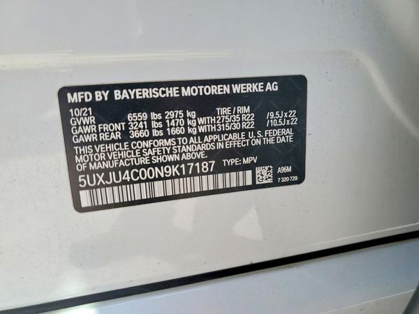 2022 BMW X5 M50i
