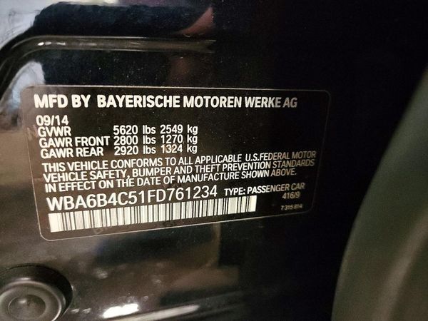 2015 BMW ALPINA B6