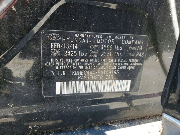 2014 HYUNDAI SONATA