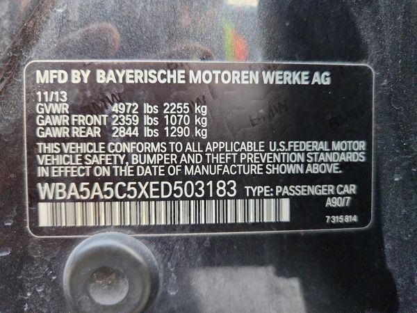 2014 BMW 528