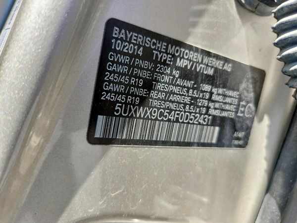 2015 BMW X3 xDrive28i