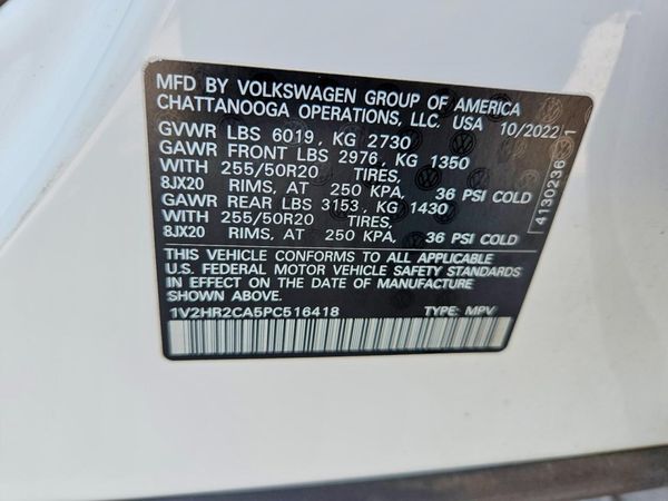 2023 VOLKSWAGEN ATLAS 4Motion SE w/ Tech