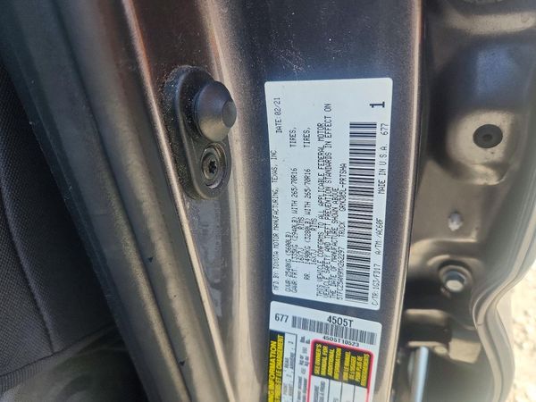 2021 TOYOTA TACOMA SR5