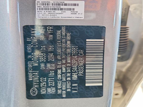 2023 HYUNDAI ELANTRA SEL