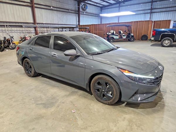 2023 HYUNDAI ELANTRA Blue