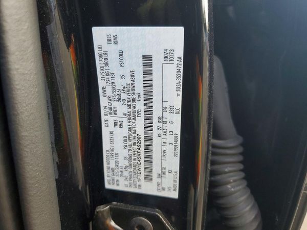 2019 FORD F150