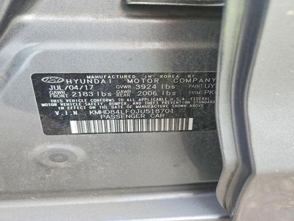 2018 HYUNDAI ELANTRA