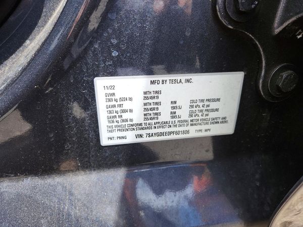 2023 TESLA MODEL Y