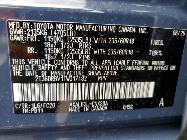 2026 TOYOTA RAV4
