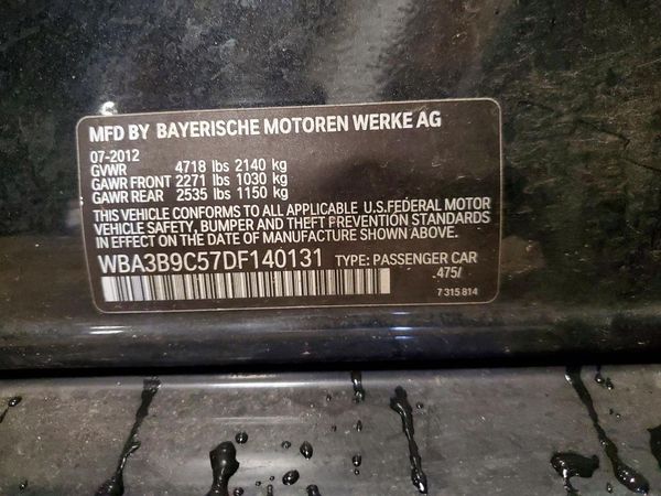 2013 BMW 335