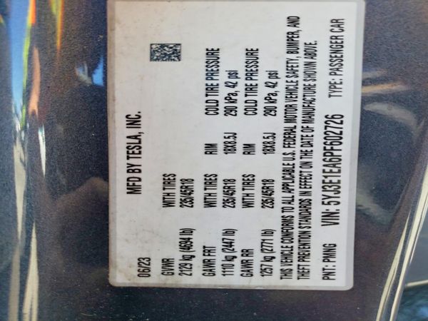 2023 TESLA MODEL 3