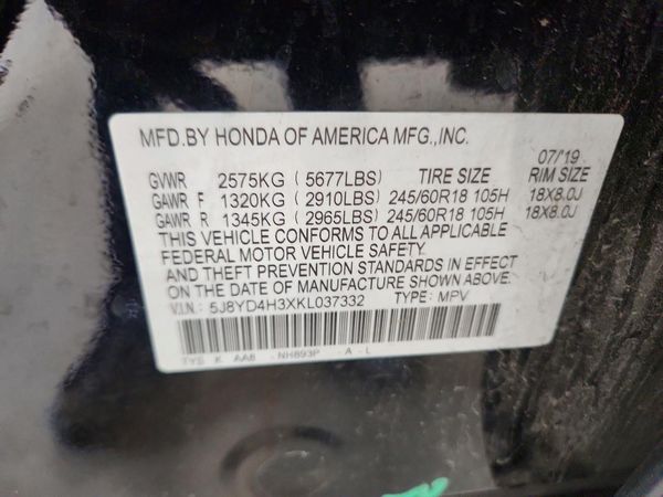 2019 ACURA MDX SH-AWD