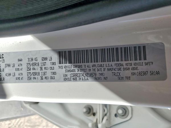 2020 RAM 1500
