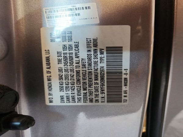 2021 HONDA PILOT EX