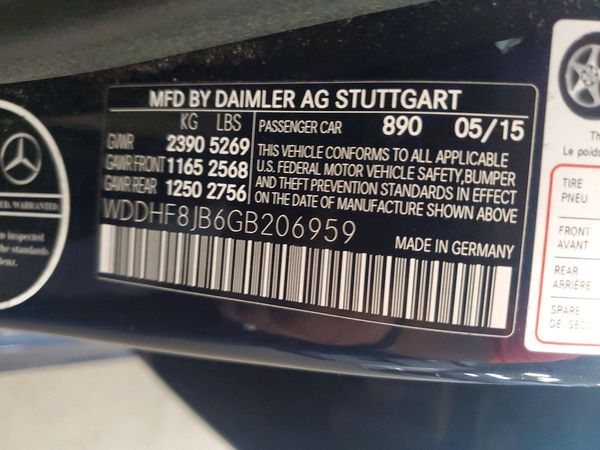 2016 MERCEDES-BENZ E E350-4M