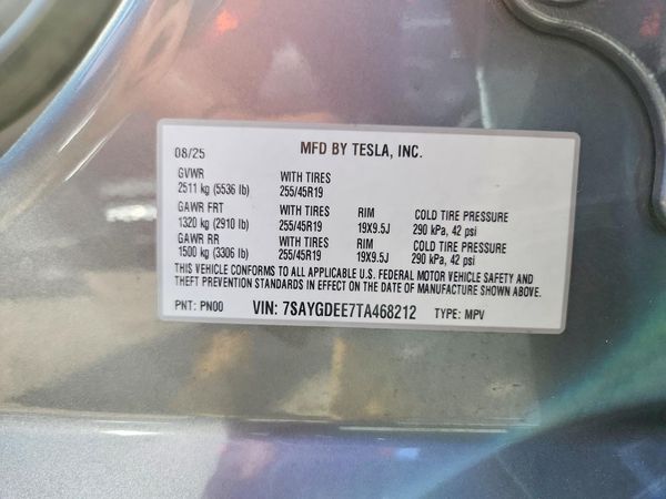 2026 TESLA MODEL Y